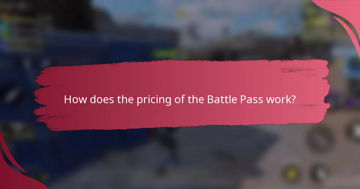 How does the pricing of the Battle Pass work?
